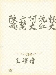 陈六何沈轻舞笔趣阁大红大紫封面
