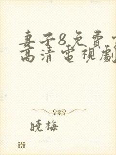 妻子8免费完整高清电视剧在线