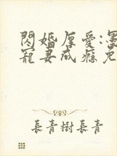 闪婚厚爱:墨少宠妻成瘾免费