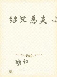 继兄为夫 小说