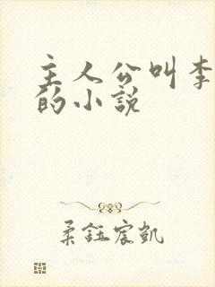 主人公叫李伟杰的小说封面