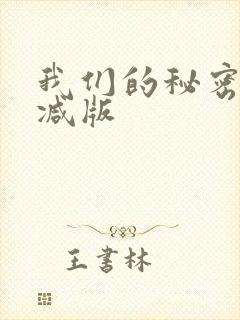 我们的秘密无删减版封面