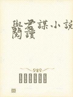 与君谋小说免费阅读封面