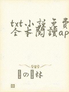 txt小说免费全本阅读app