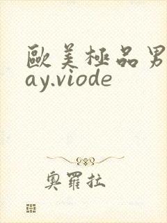 欧美极品男男gay.viode
