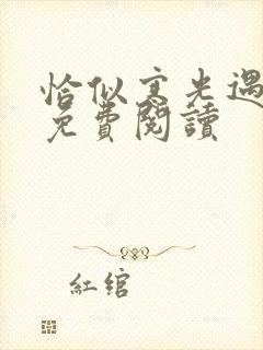 恰似寒光遇骄阳免费阅读封面