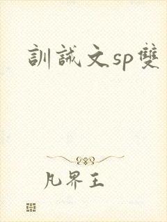 训诫文sp双男