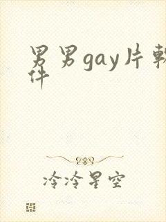 男男gay片软件