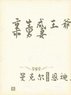 重生成王爷的乖乖男妻