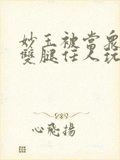 妙玉被当众打开双腿任人玩弄