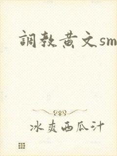 调教黄文sm封面