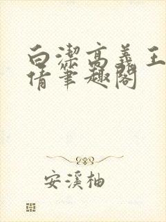 白洁高义王申孙倩笔趣阁封面