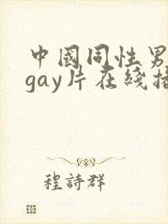 中国同性男男黄gay片在线播放封面