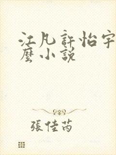 江凡许怡宇是什么小说