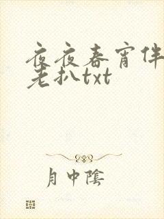 夜夜春宵伴娇媳老扒txt
