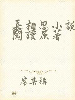 长相思小说免费阅读原著封面