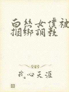 白丝女仆被主人捆绑调教