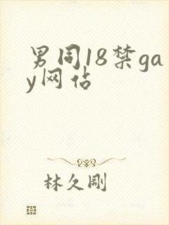 男同18禁gay网站