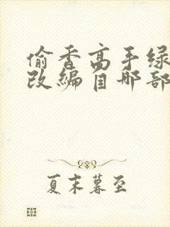 偷香高手绿帽版改编自哪部小说