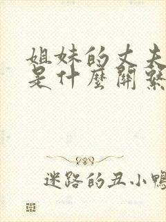 姐妹的丈夫之间是什么关系