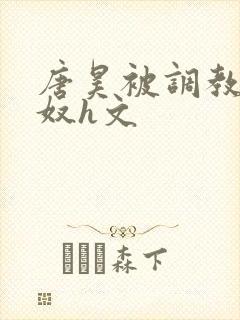唐昊被调教成肉奴h文