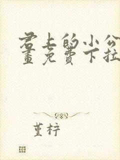 君上的小公主漫画免费下拉式六漫画