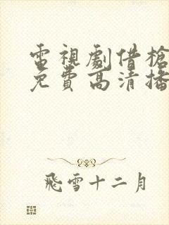 电视剧借枪全集免费高清播放封面