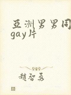 亚洲男男同性恋gay片