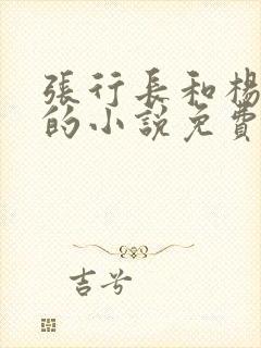 张行长和杨雨婷的小说免费阅读