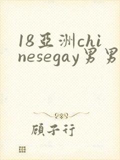 18亚洲chinesegay男男1069