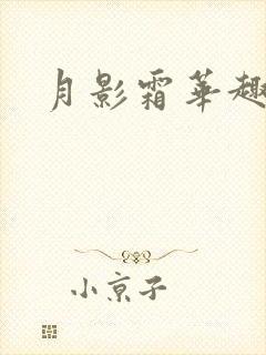 月影霜华趣笔阁