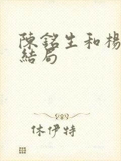 陈铭生和杨昭的结局封面