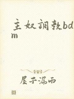 主奴调教bdsm封面