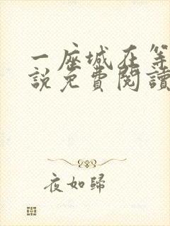 一座城在等你小说免费阅读全文无窗口