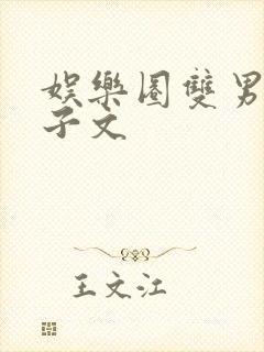 娱乐圈双男主生子文