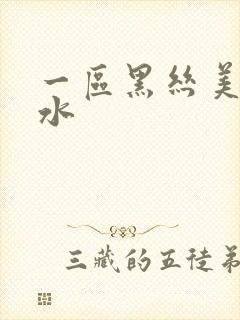一区黑丝美女喷水
