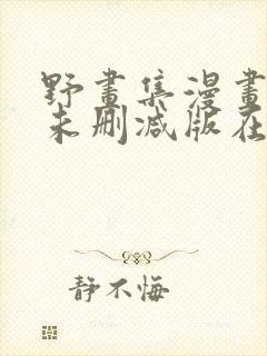 野画集漫画免费未删减版在线阅读