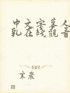 中文字幕人妻巨乳在线观看封面