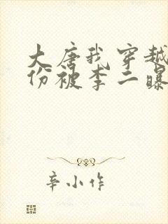 大唐我穿越的身份被李二曝光了小说版