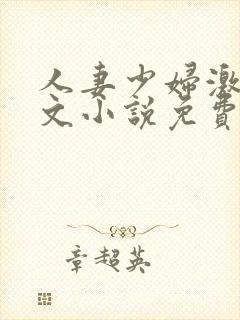 人妻少妇激情辣文小说免费阅读