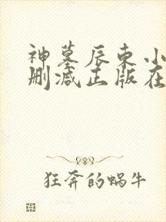 神墓辰东小说无删减正版在线阅读
