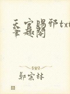天官赐邪txt笔趣阁
