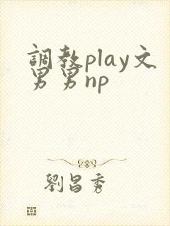 调教play文男男np封面