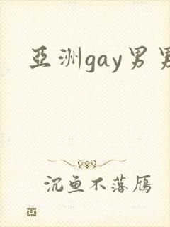 亚洲gay男男