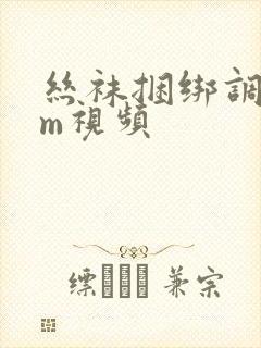 丝袜捆绑调教sm视频