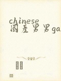 chinese国产男男gaygay网站