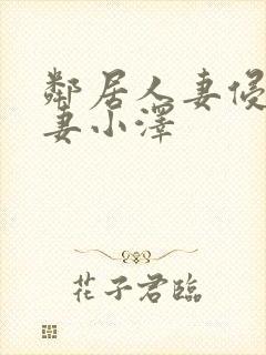 邻居人妻侵犯人妻小泽