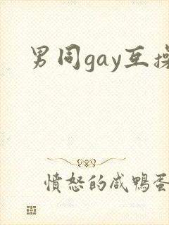 男同gay互操