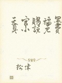天官赐福墨香铜臭小说免费全本阅读封面
