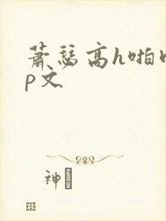 萧瑟高h啪肉np文